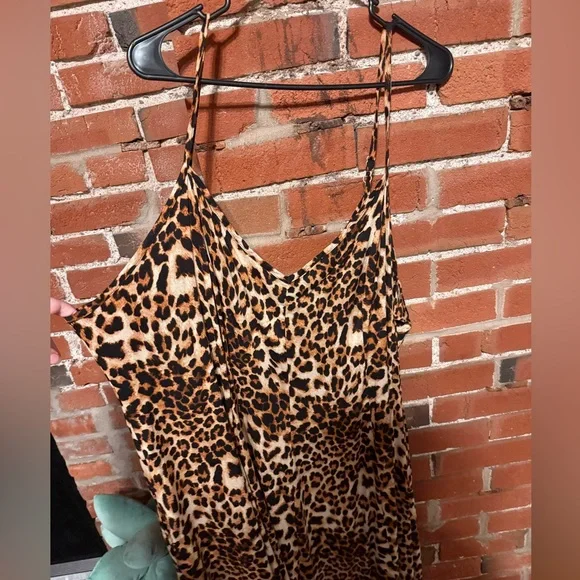 Leopard Print Ava & Viv Sun Dress - Picture 3 of 8